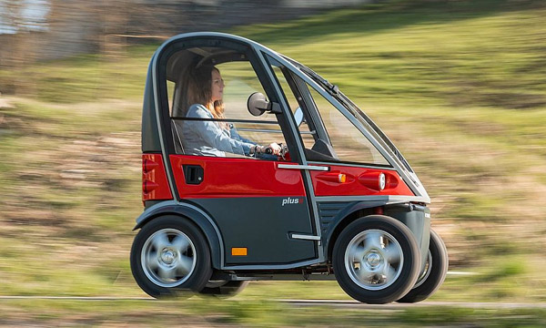 KYBURZ Plus II - Senioren Elektrofahrzeug / Senioren-Mobil mit 4 Rädern