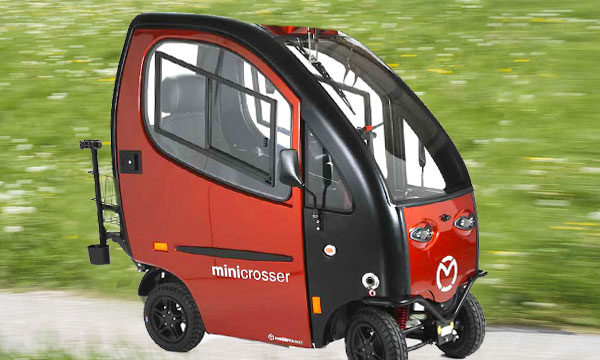 Seniorenmobil mit Kabine