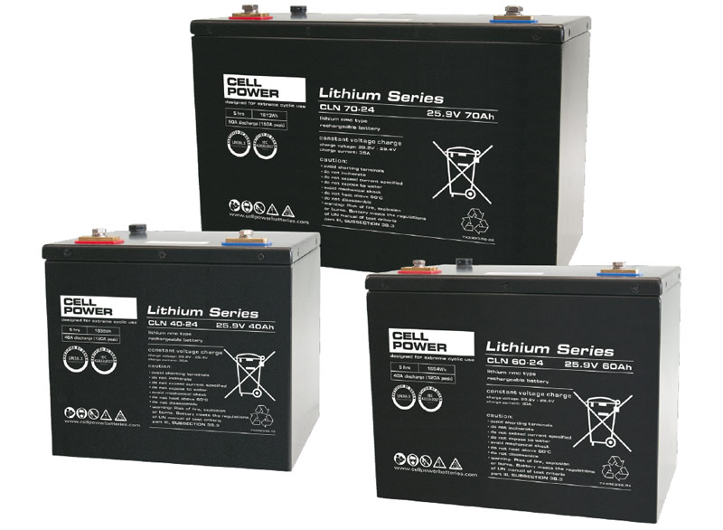 Intercel - CellPower Lithium Batterie & Akku für Seniorenmobil, Seniorenscooter, Elektro-Rollstuhl, Elektro-Fahrzeug und Nutzfahrzeuge wie LKW, Traktor, Bagger bestellen und kaufen